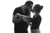 Ewelina i Paweł z Olusiem