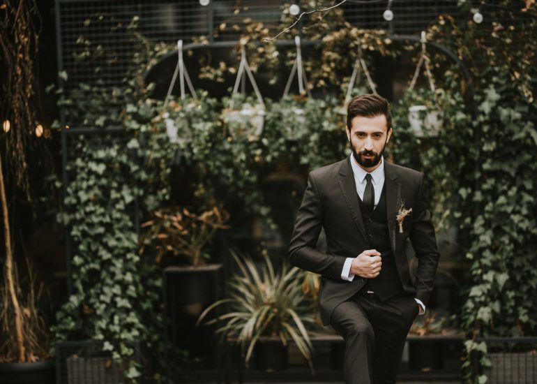 Przystojny Pan Młody Hala Koszyki