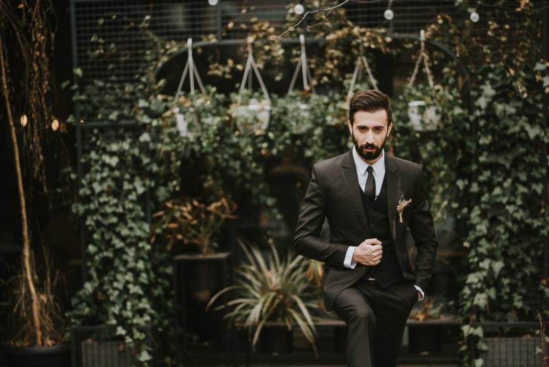 Przystojny Pan Młody Hala Koszyki