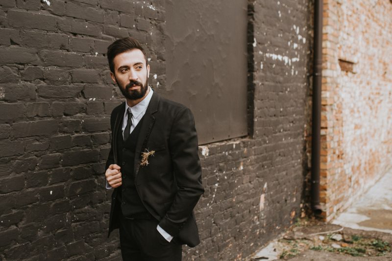 Przystojny Pan Młody